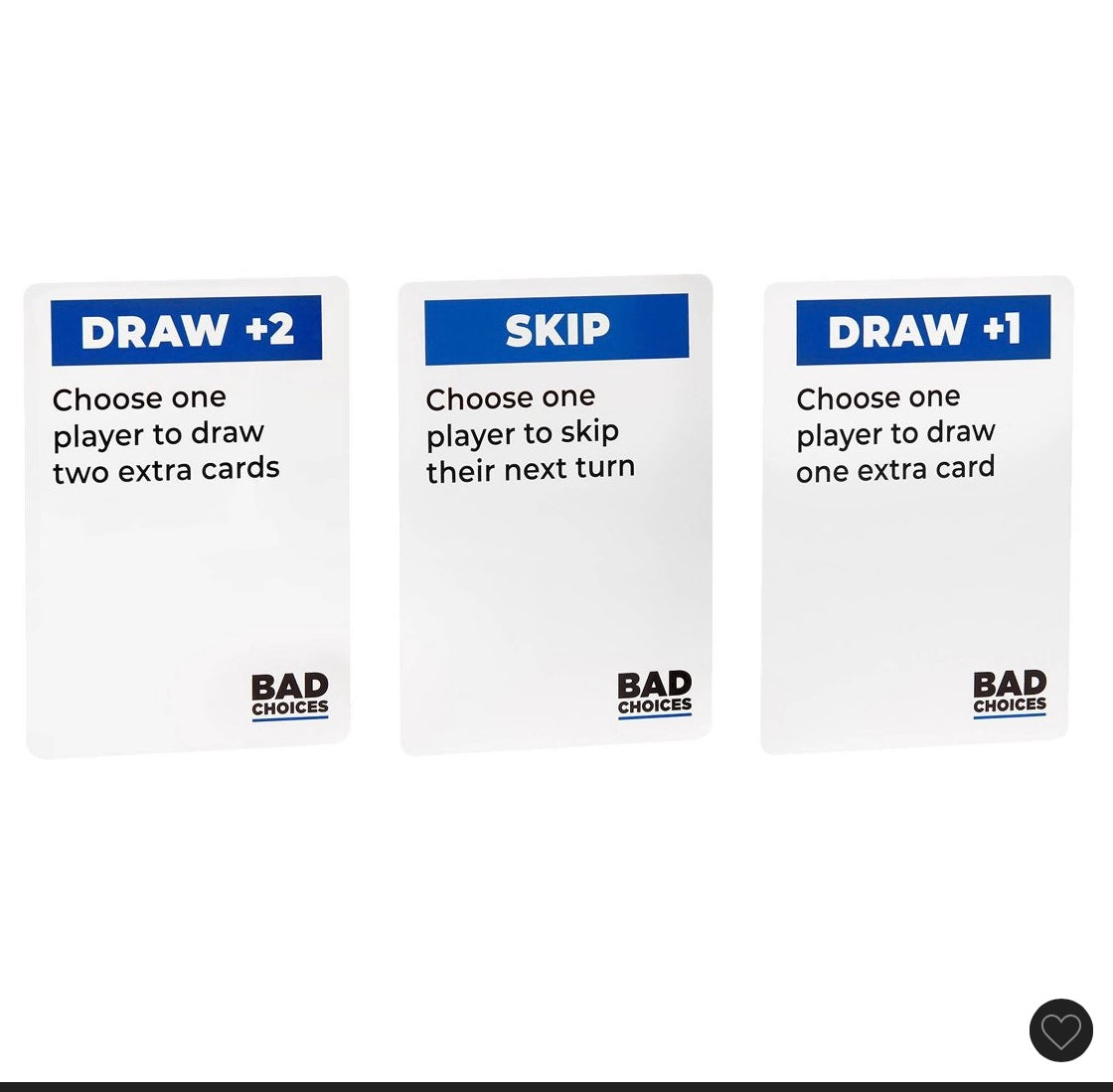 Bad Choices board game