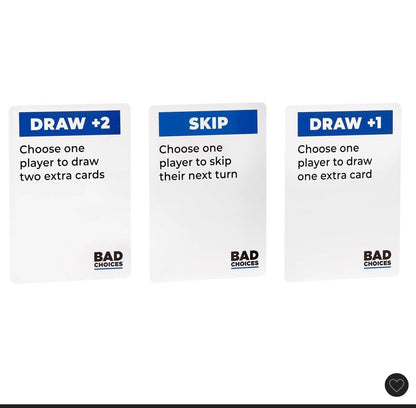 Bad Choices board game