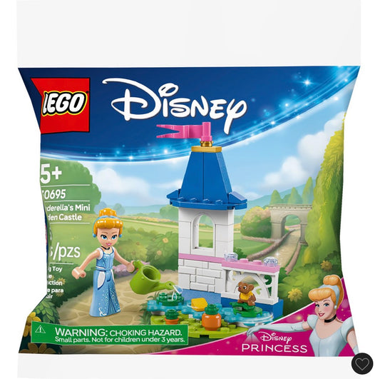 LEGO Disney Princess Cinderella's Mini Garden Castle polybag set numbered 30695
