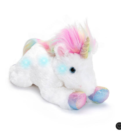 FAO Schwarz 14” glow brights unicorn plush