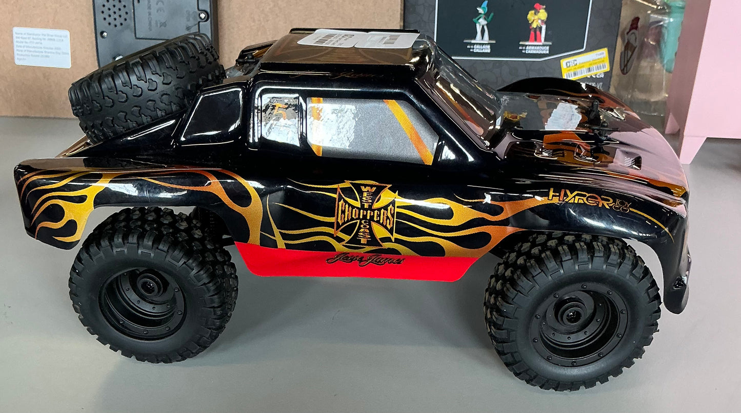 THRIFTY 70 - Hyper West Coast choppers off road racing truck - 1:14 scale - 2.4 GHz - AS IS - USED - NO BOX - MISSING CHARGER - FINAL SALE - NO RETURNS