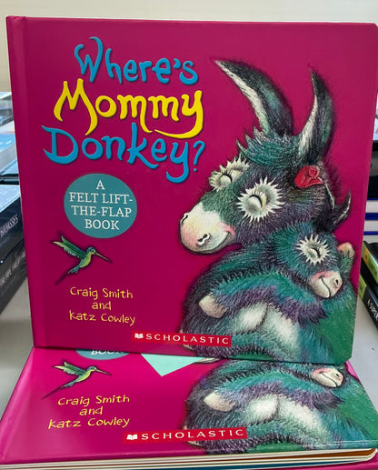 Where's Mommy Donkey? by Craig Smith and Katz Cowley (Board Book)
