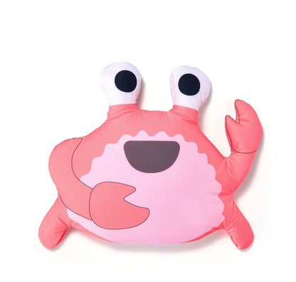 Crab themed convertible plush neck pillow
