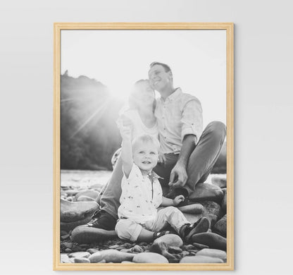 THRIFTY 70 - 20X28” traditional poster picture frame - AS IS - CRACKED ON THE FRONT - FINAL SALE - NO RETURNS - PICK UP ONLY