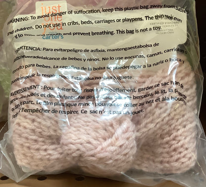Baby Girls' Crochet Headwrap - Blush