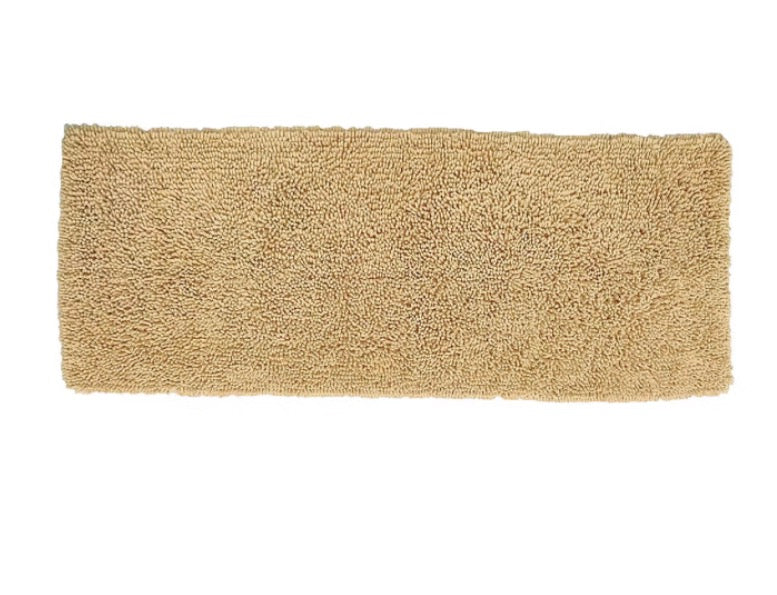 Home Weavers Inc Fantasia Quick Dry 21X54 Inch Bath Rug-Yellow