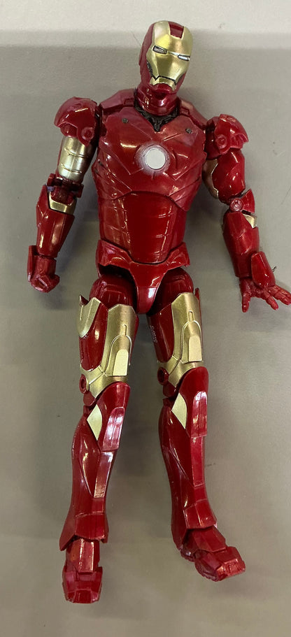 THRIFTY 70 - marvel legends series Iron Man mark III action figure - AS IS - USED - MISSING PIECES - FINAL SALE - NO RETURNS