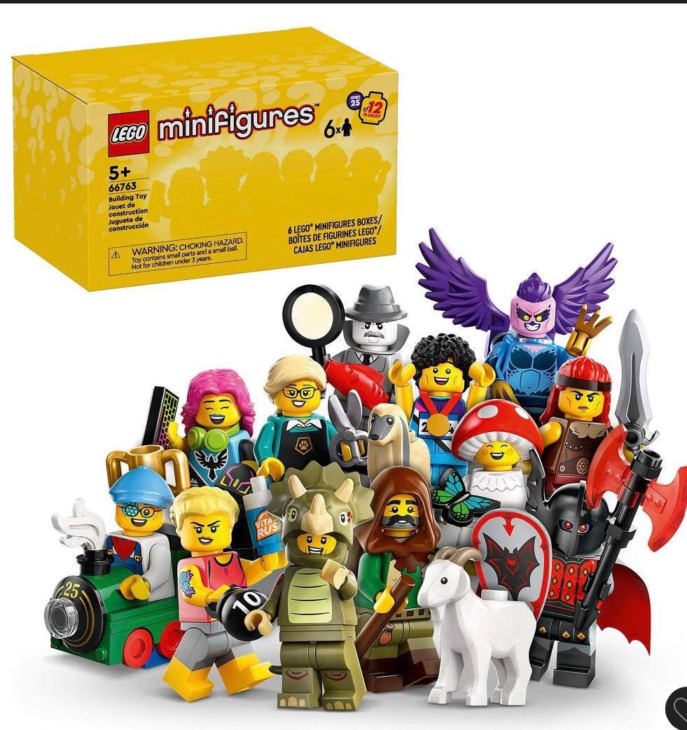 LEGO Minifigures Series 25 6 Pack Mystery Blind Box 66763