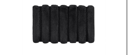 Madison Park Tufted Pearl Channel Soft Solid Tufted Bath Rug 17x24 Inch