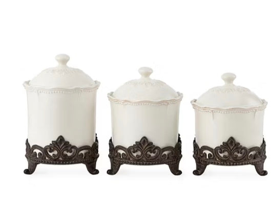 Linden Street Amberly 3-pc. Canister