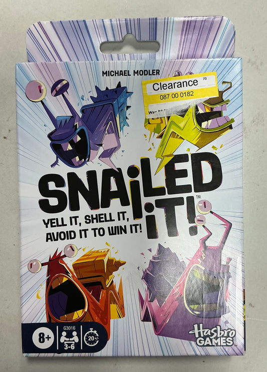 Snailed it! Family card game
