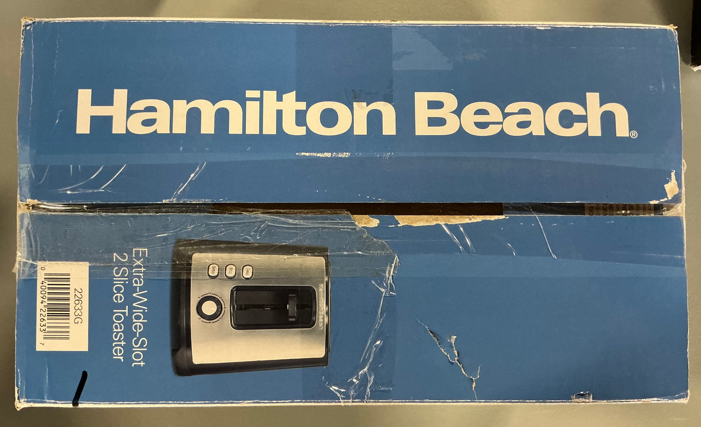 THRIFTY 70 - Hamilton Beach Extra Wide Slot 2 Slice Toaster - Open Box - USED (See Pictures)- FINAL SALE- NO RETURNS - AS IS