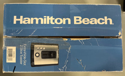 THRIFTY 70 - Hamilton Beach Extra Wide Slot 2 Slice Toaster - Open Box - USED (See Pictures)- FINAL SALE- NO RETURNS - AS IS