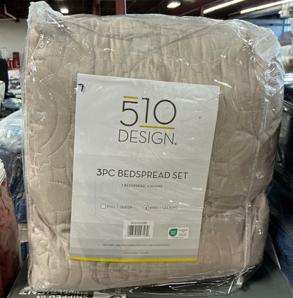 510 Design Hayley 3-pc. Reversible Bedspread Set king/cal king