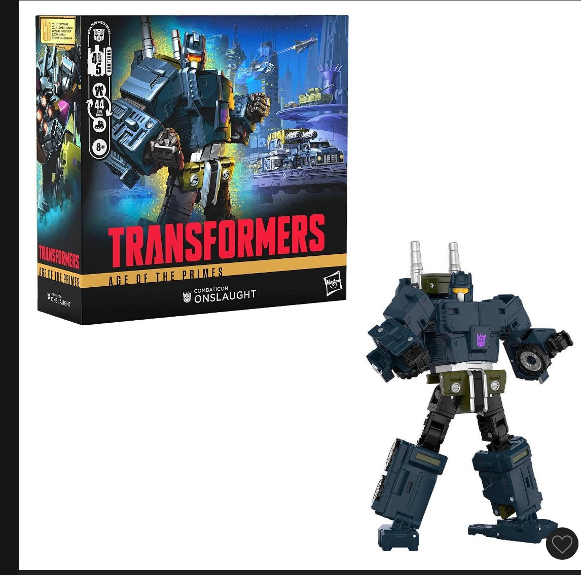 Transformers gen prime commander onslaught figure - OPEN BOX - PRODUCT IS NEW