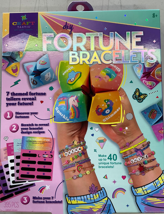 DIY Fortune Bracelets craft kit for making unique jewelry
