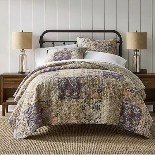 Linden Street Ashby Quilt color natural king