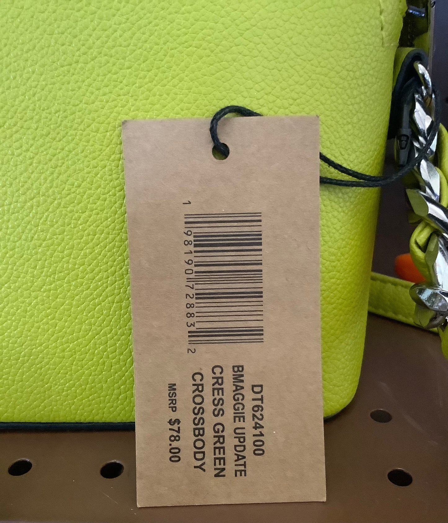 (CLEARANCE) STEVE MADDEN GREEN CROSSBODY PURSE