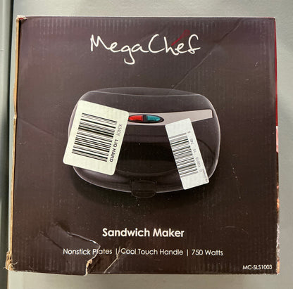 Mega Cheft Sandwich Maker - Open Box
