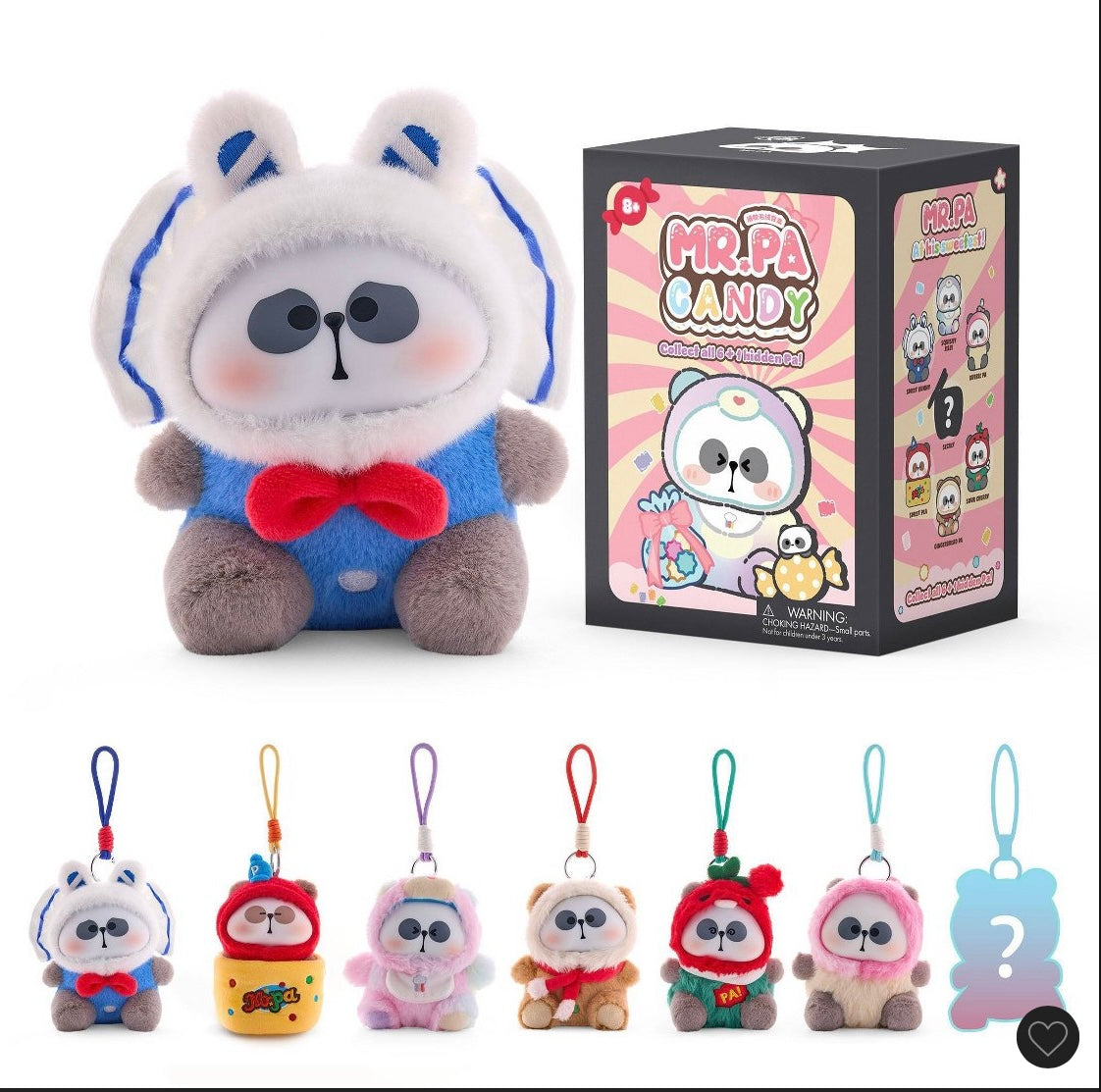 Mr. Pa Candy series plush collectible - OPEN BOX