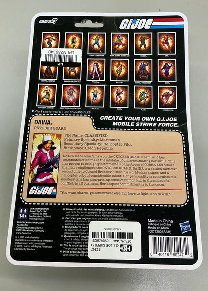 G.I. Joe super7 ReAction+ figures - Daina (cartoon)