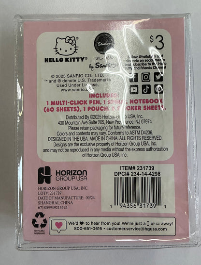 Hello Kitty 5-piece stationery set
