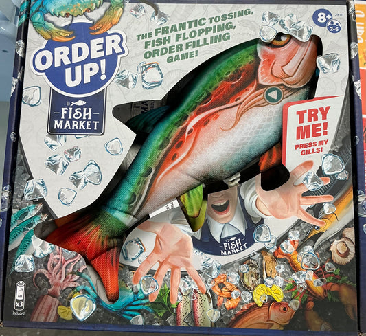 PlayMonster Order Up Fish Market Game Family Fun 8+ 2-6 Players