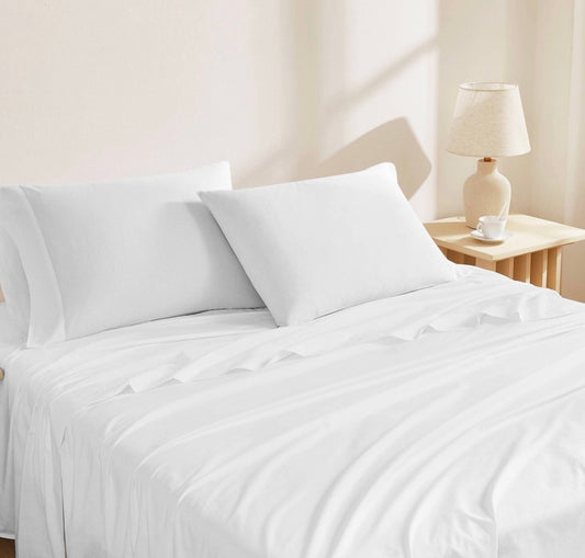 Purity Home Ultra Light 144 Thread Count Queen Sheet Sets