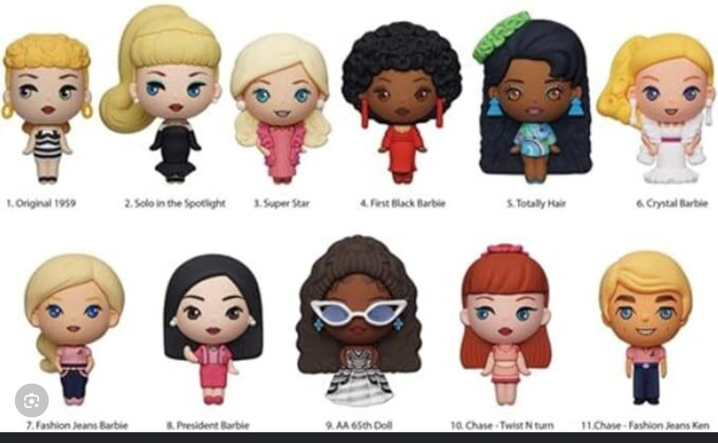 Barbie Figural bag clip series 1 - blind bag