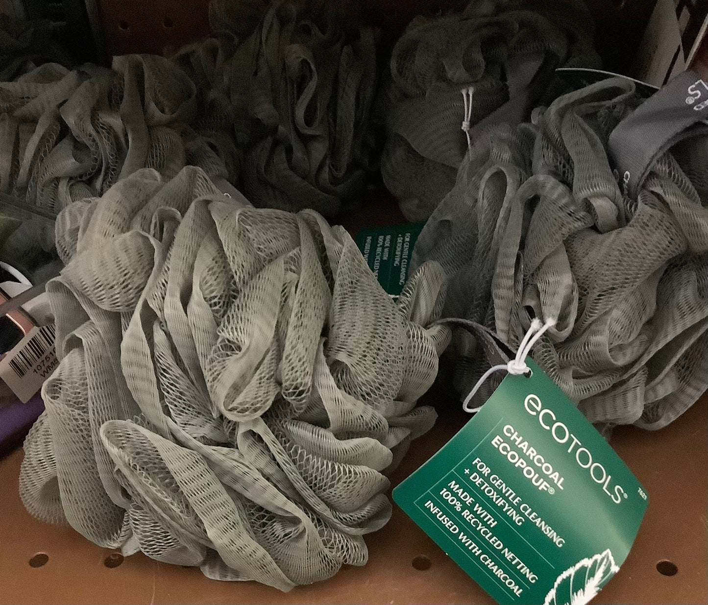 EcoTools Charcoal EcoPouf Loofah