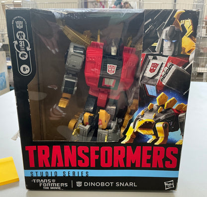 THRIFTY 70 - Dinobot Snarl leader class - transformers studio series - AS IS - USED - FINAL SALE - NO RETURNS