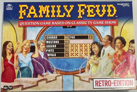 Imagination Gaming Adult Family FEUD Retro Edition Board Game