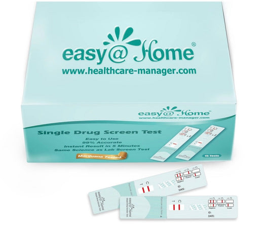 15 Pack Easy@Home Marijuana (THC) Single Panel Drug Tests Kit
