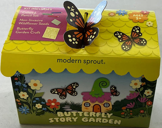 Modern Sprout Magical Minds butterfly story garden kit