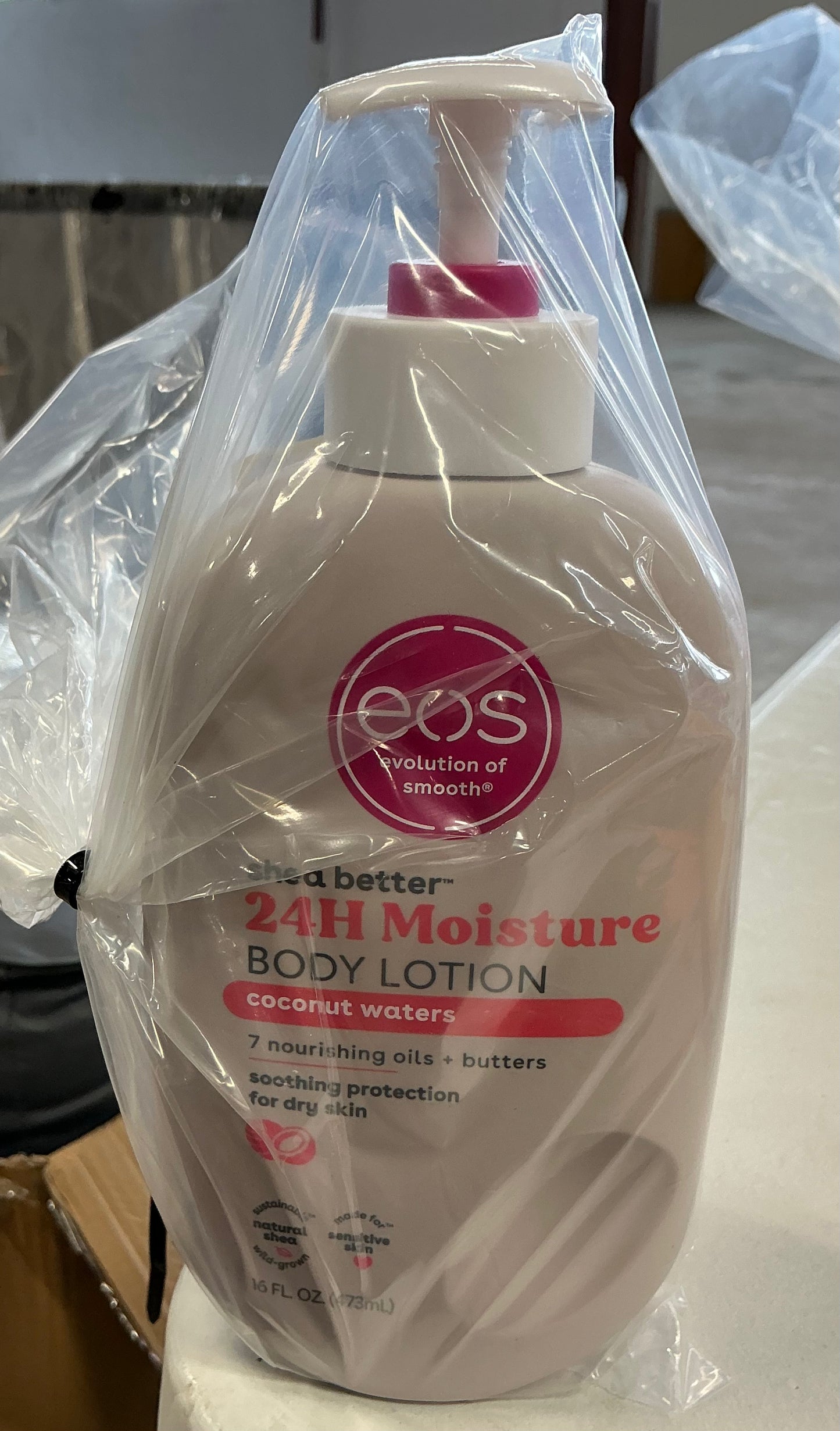 Eos Shea Better Body Lotion for Dry Skin 16 FL OZ