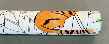 Honea Kids Hiding Tigers 33' L x 20.5" W Wallpaper Roll-black(clearance)