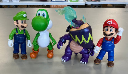 The super Mario Galaxy movie - 5” figure multi-pack (4pcs)