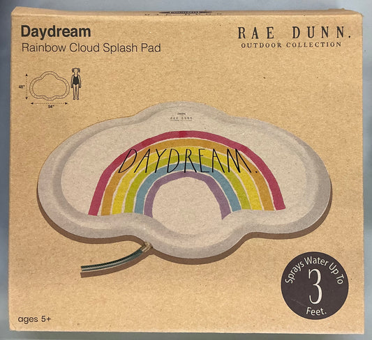 Rae Dunn x CocoNut Float Rainbow Cloud Splash Pad 36”