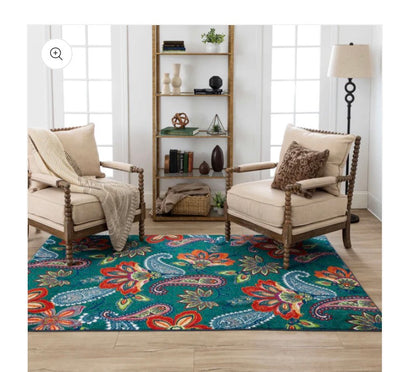 MOHAWK HOME
Marina Paisley Blue Area Rug 30 in x 45 in