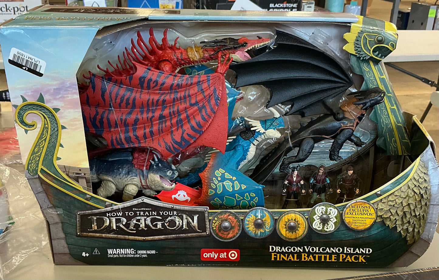 How to train your dragon final battle figure set