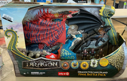 How to train your dragon final battle figure set