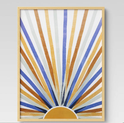 18x24” thin poster frame brass - PICK UP ONLY