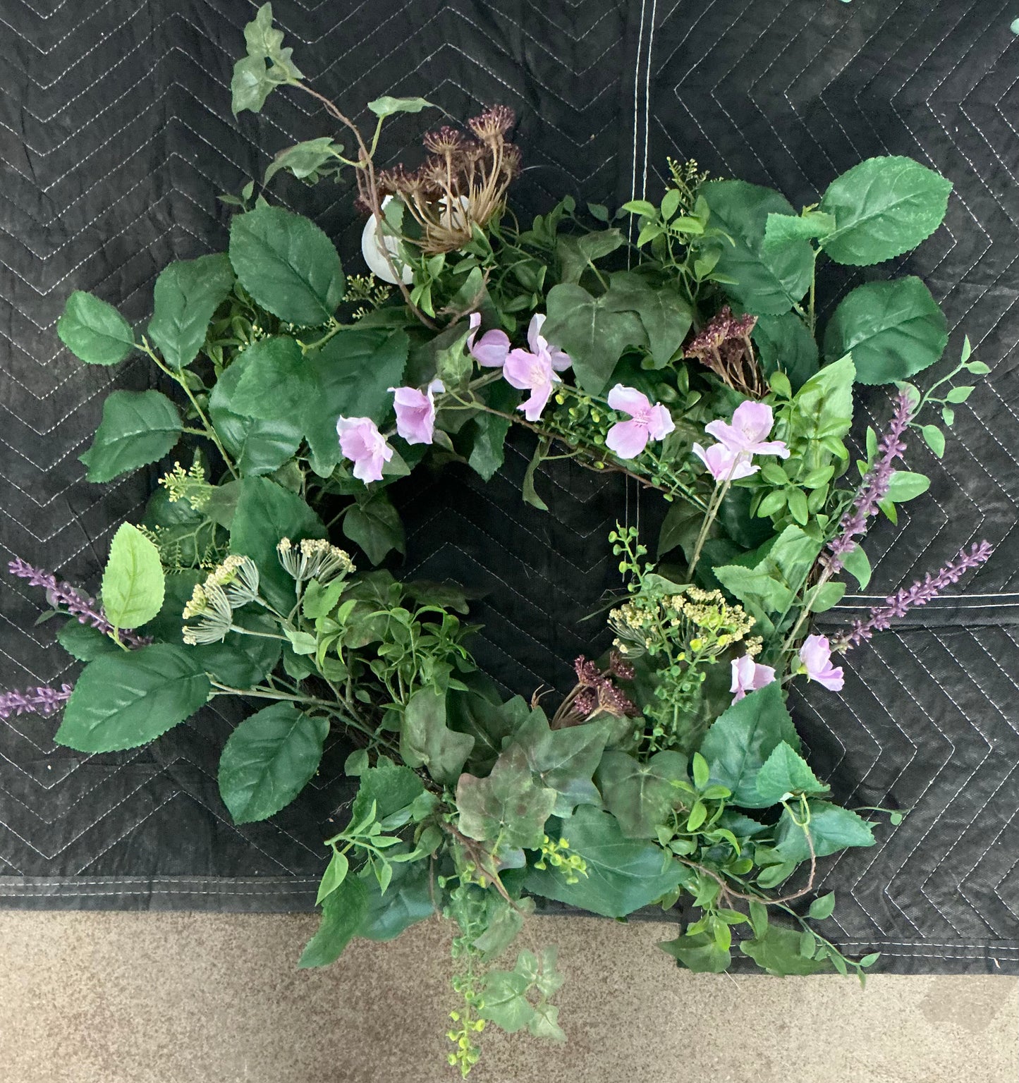 Mixed floral wreath - NO PACKAGE - PICK UP ONLY