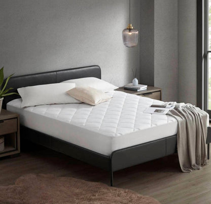 Sharper Image Cooling Touch Down Alternative Mattress Pad Twin-White