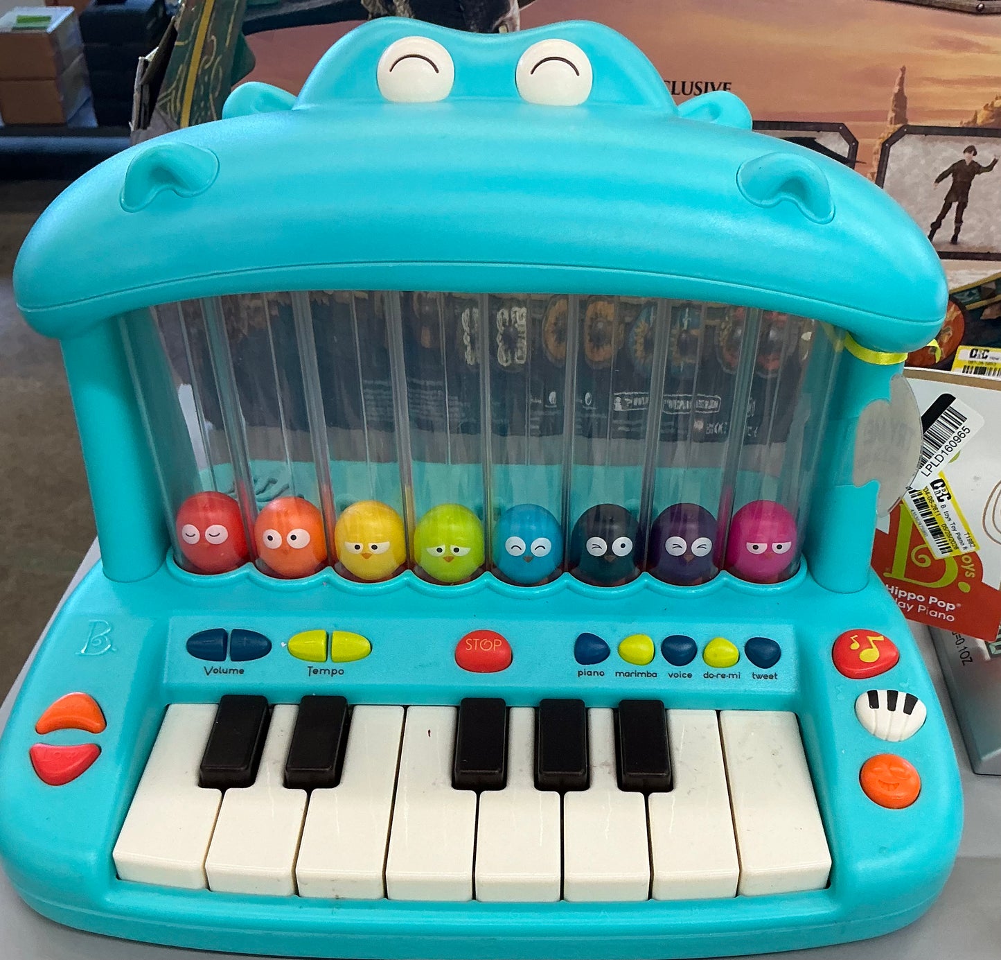 B. Toys piano for kids hippo pop