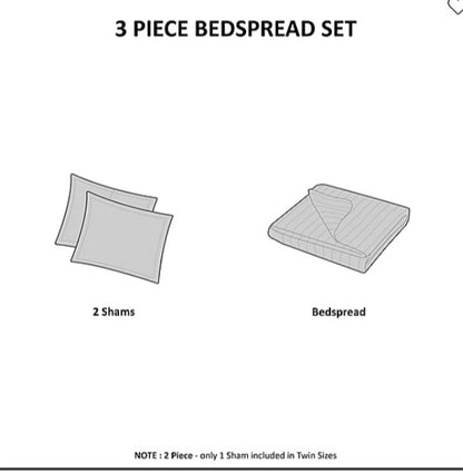 510 Design Hayley 3-pc. Reversible Bedspread Set king/cal king