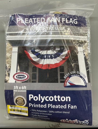 Betsy flag 72”x36” fan bunting