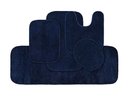 Garland Rug Traditional 5-pc. Bath Rug Set Included: 1 21x59 Inch Runner(s), 1 16x22 Inch Bath Rug(s), 1 20x33 Inch Bath Rug(s), 1 Standard Lid Cover(s), 1 23x20 Inch Contour Bath Rug(s)