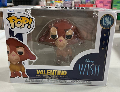 Wish Valentino Funko Pop - MINOR PACKAGE FLAWS - PRODUCT IS NEW
