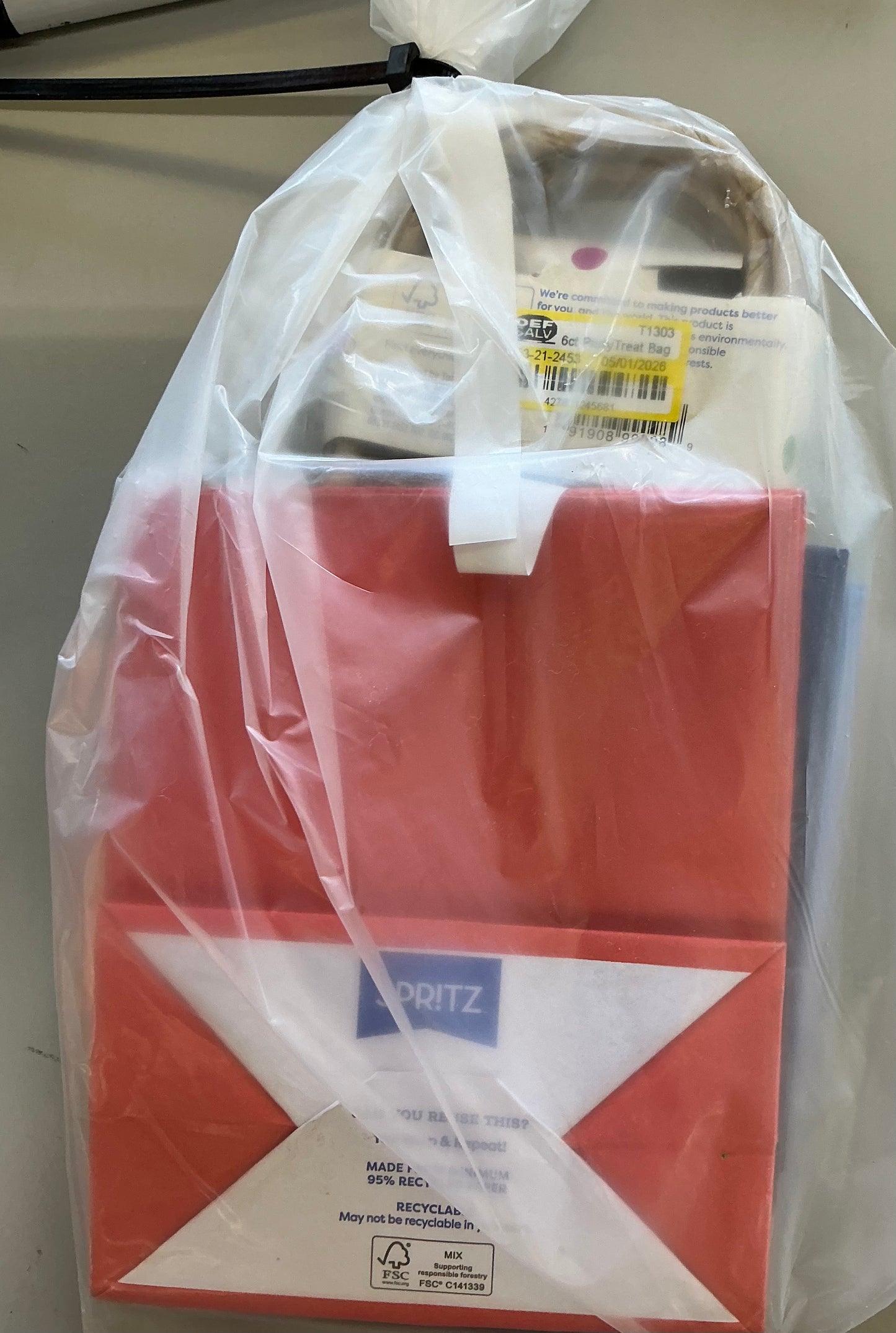 Multicolor Party Favor Bags.